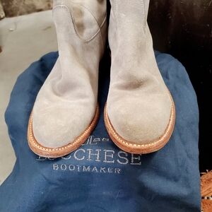 Lucchese Gray Christa Heeled Boots